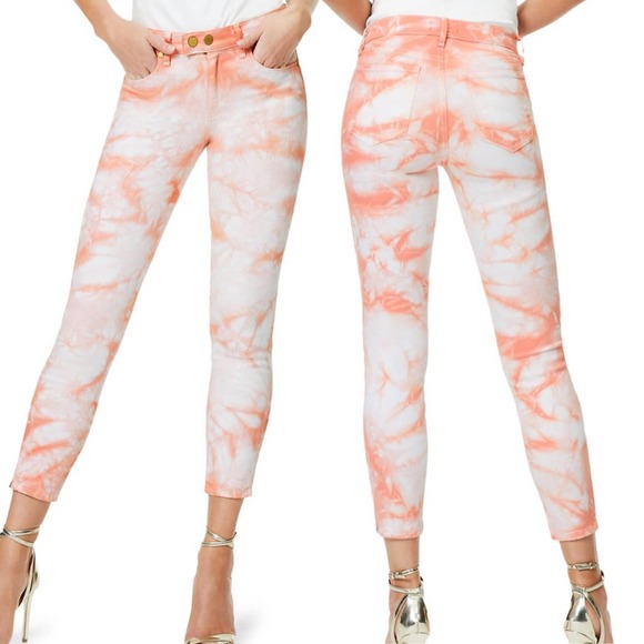 Ramy Brook Denim - Ramy Brook Katie Tie-Dye Ankle Cropped Jeans NWT Size 23 MSRP $245
